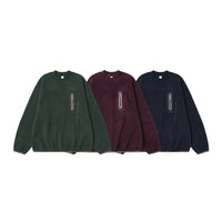 Men's Polar Fleece Adhesive Round Neck Sweater