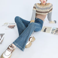 Ankle-length Bell-bottoms Live Broadcast High-quality Slim Fit Slimming