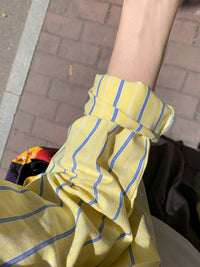 Striped Sun Protection Shirt Women's Long Sleeve Loose Top
