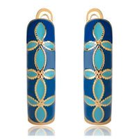 Fashionable Flower-patterned Earrings For Women
