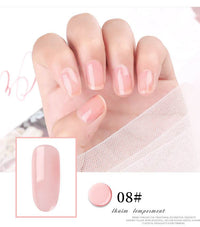 37 Colors Of Non Peelable Quick-drying Nail Polish Long Lasting Non Fading Waterproof And Non Baking