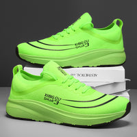 Wide Sole Flyknit Mesh Shoes Sports