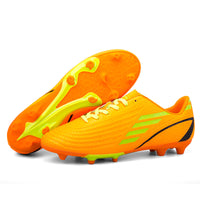 New Lawn Training Soccer Shoes Boys And Girls Sports Shoes Long Nail Wear-Football Shoes