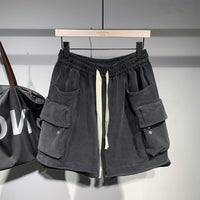 Fashion Three-dimensional Large Workwear With Pocket Shorts