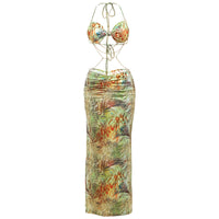 Bohemian Slim-fit Backless Sexy Chic Resort Dress