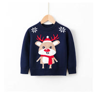 Viscose, Cotton Christmas Sweaters For Children