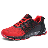 Men's Breathable Lightweight Flying Knit Shoes Sports Casual Shoes