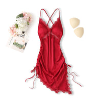 Women's Thin Nightdress With Beautiful Back