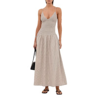 V-neck Slip Loose-fit Womens Dress