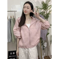 Ice-silk Quick-drying Sun-protective Clothing For Petite Figures