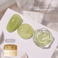 Milk Jelly Solid Color Summer Ice UV Polish