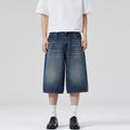 Summer Men And Women Loose Straight Shorts