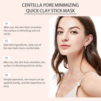 Centella Asiatica Clay Mask Stick Moisturizing And Soothing