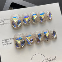 Summer Fresh Handmade Nail Wearing False Nail Warm Elf