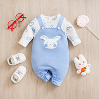 Baby Casual Jumpsuit Fake Two Pieces Jumpsuit