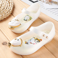 Children's Sandals Girl Velcro Princess Shoes