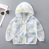 Children's Sun Protection Clothing Outdoor Breathable Lightweight Coat