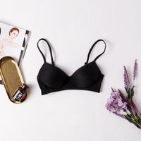 Simple Solid Color Thin No Steel Ring Underwear