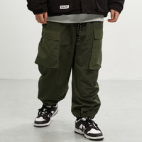 Men's Loose Straight Tube Bundle Feet Are Adjustable