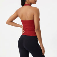 Square-neck Halter Sports Beautiful-back Yoga Tank Top