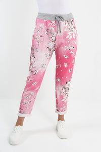 Spring And Summer New European And American Printing Casual Magic Jogger Pants