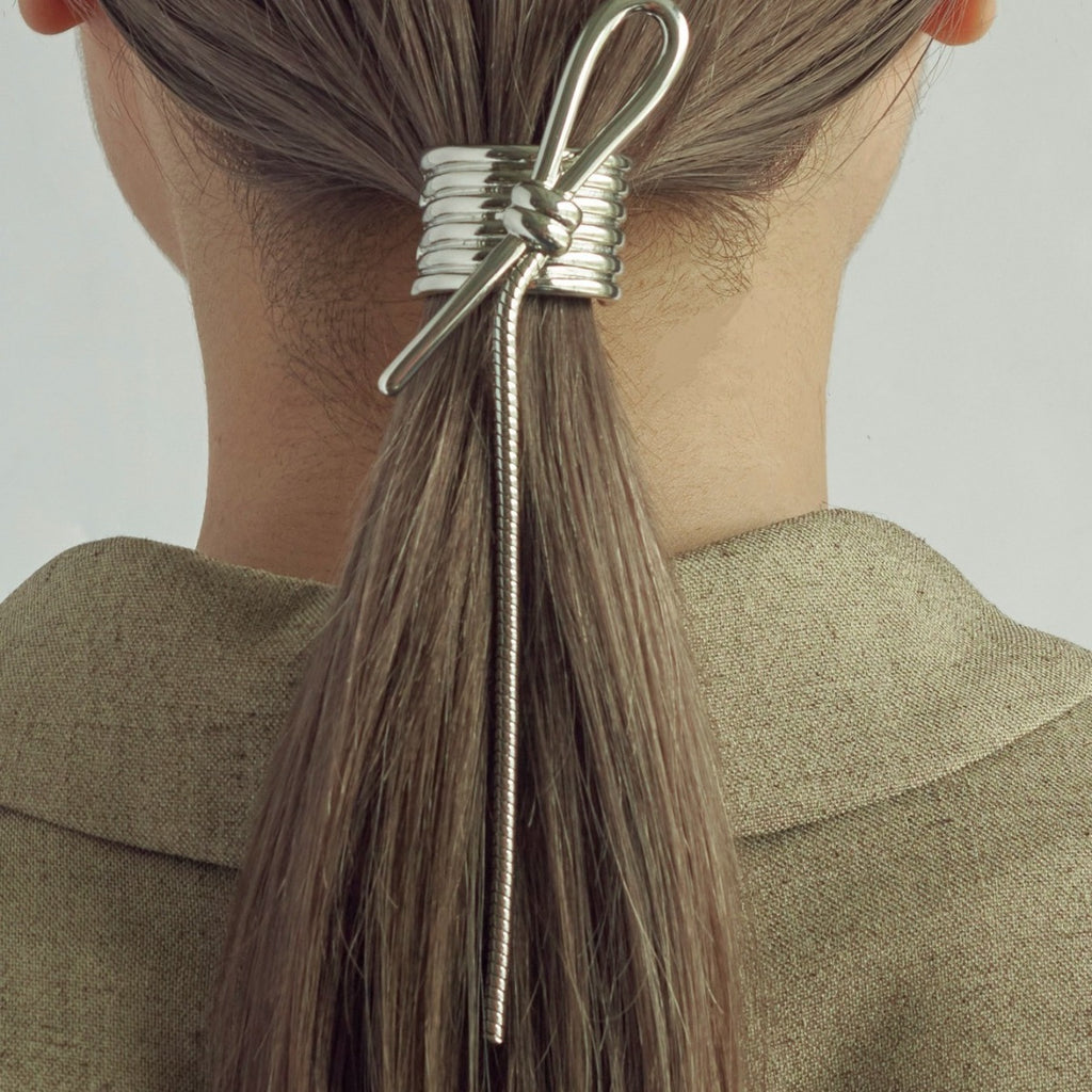 Affordable Luxury Fashion Simple High Sense Back Head Hair Clip Low Hair Accessory For Ponytail