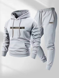 Women's Loose-fit Hoodie Jacket With Long Sleeves And Matching Pants