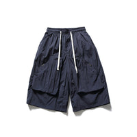 Three-dimensional Large Pocket Shorts Japanese-style Retro