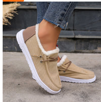 New Thick-Soled And Velvet Thick Warm Snow Boots Cotton Shoes
