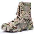 Outdoor High-top Breathable Canvas Men's Boots