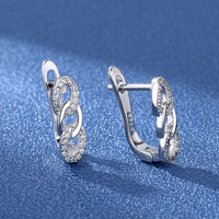 South Korea Dongdaemun Girl Zircon Earrings