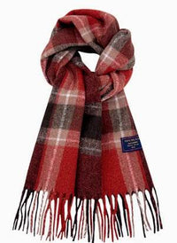 All-match Plaid Imitation Cashmere Women's Warm Scarf