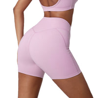 V-shaped Waist Tight High Waist Shaping Sports Peach Pants