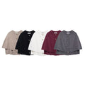 Round Neck Loose Slimming Solid Color Knitted Shawl