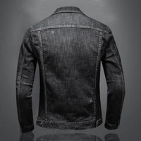 Fashionable Men's Retro Slim Denim Shirt