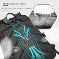Business Load-Reducing Large-Capacity Water-Resistant Backpack