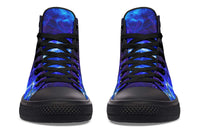 Fashion Printed Couple High Top Canvas Shoes