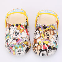 Cute Western Style Children's Ripped Shoes Sandals And Slippers