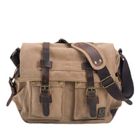 Men's Crossbody Canvas Shoulder Bag