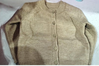 Wool knitted cardigan