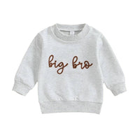 Children's Autumn Models Infant Toddler Alphabet Embroidery Long Sleeve One-piece Sweater Long Sleeve