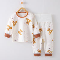 Underclothes Pure Cotton High Waist Belly Protection Newborn Split Suit