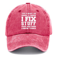 Washed Print Denim Baseball Cap Retro Versatile Soft Top Hat