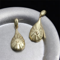 New Style Silver Needle Earrings Womens Water-drop Shape