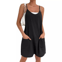 Jumpsuit Fashion Clothing Lace Pockets
