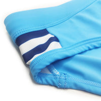 Cross Border Simple Side Striped Triangle Swimming Shorts