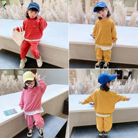 Sports Little Girl Sweater Children's Clothes Trend