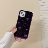 Plush Full Screen Love Phone Case