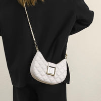 High-end New Fashion Rhombus Single Shoulder Underarm All-match Niche Texture Chain Messenger Bag