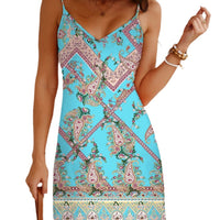 New Bohemian Sexy Loose Womens Slip Dress